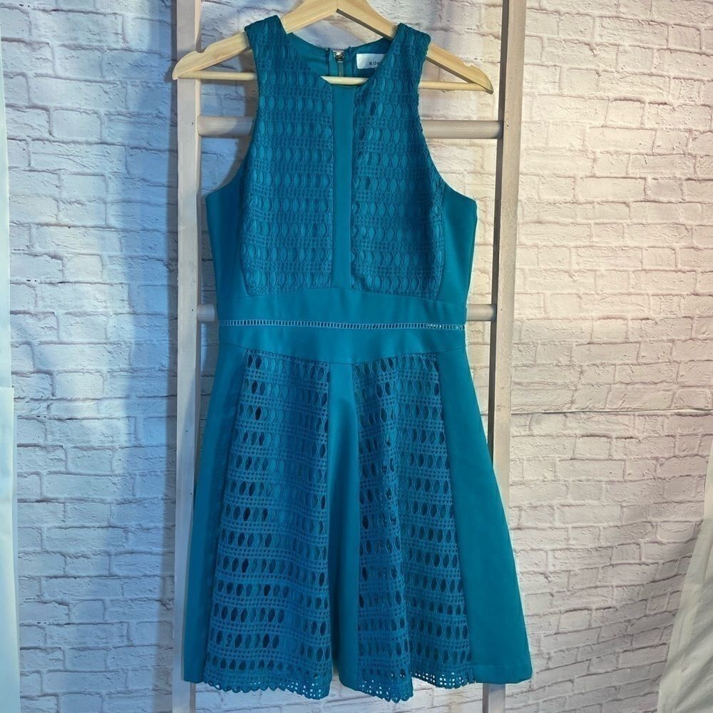 💝 3/$75 Adelyn Rae Fit & Flare Dress in Peacock
